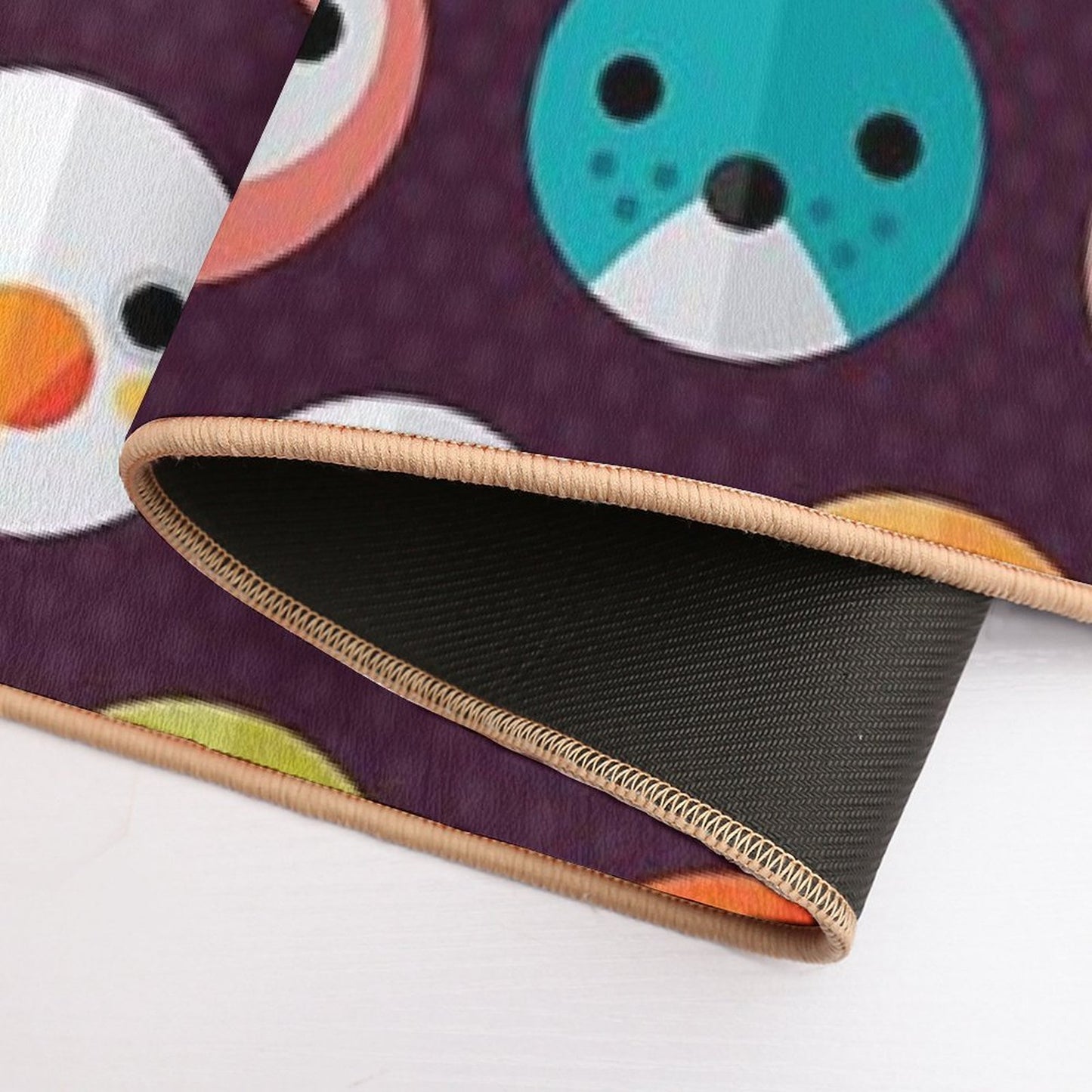 Smiley Faces - Cute Animal Faces  Odorless Bath Mat