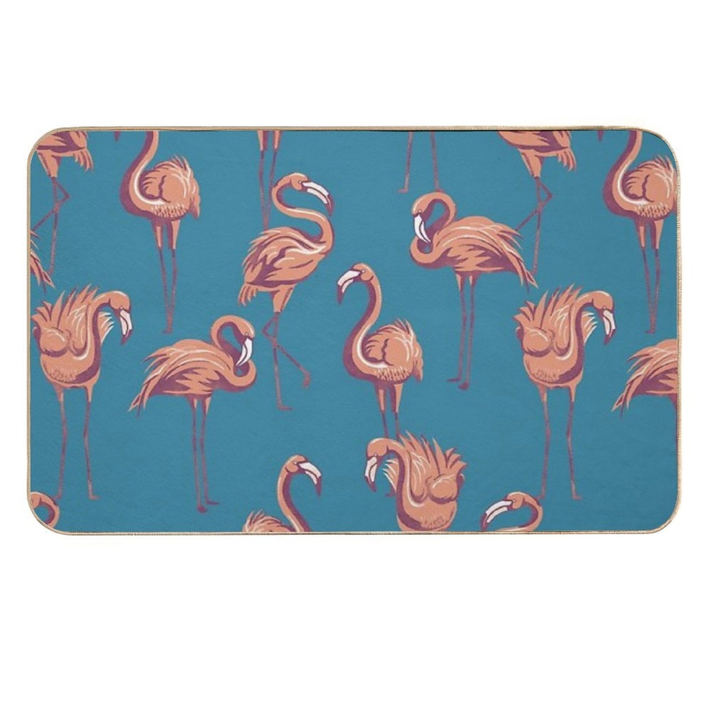 Flamingos  Pet-Safe Bath Mat