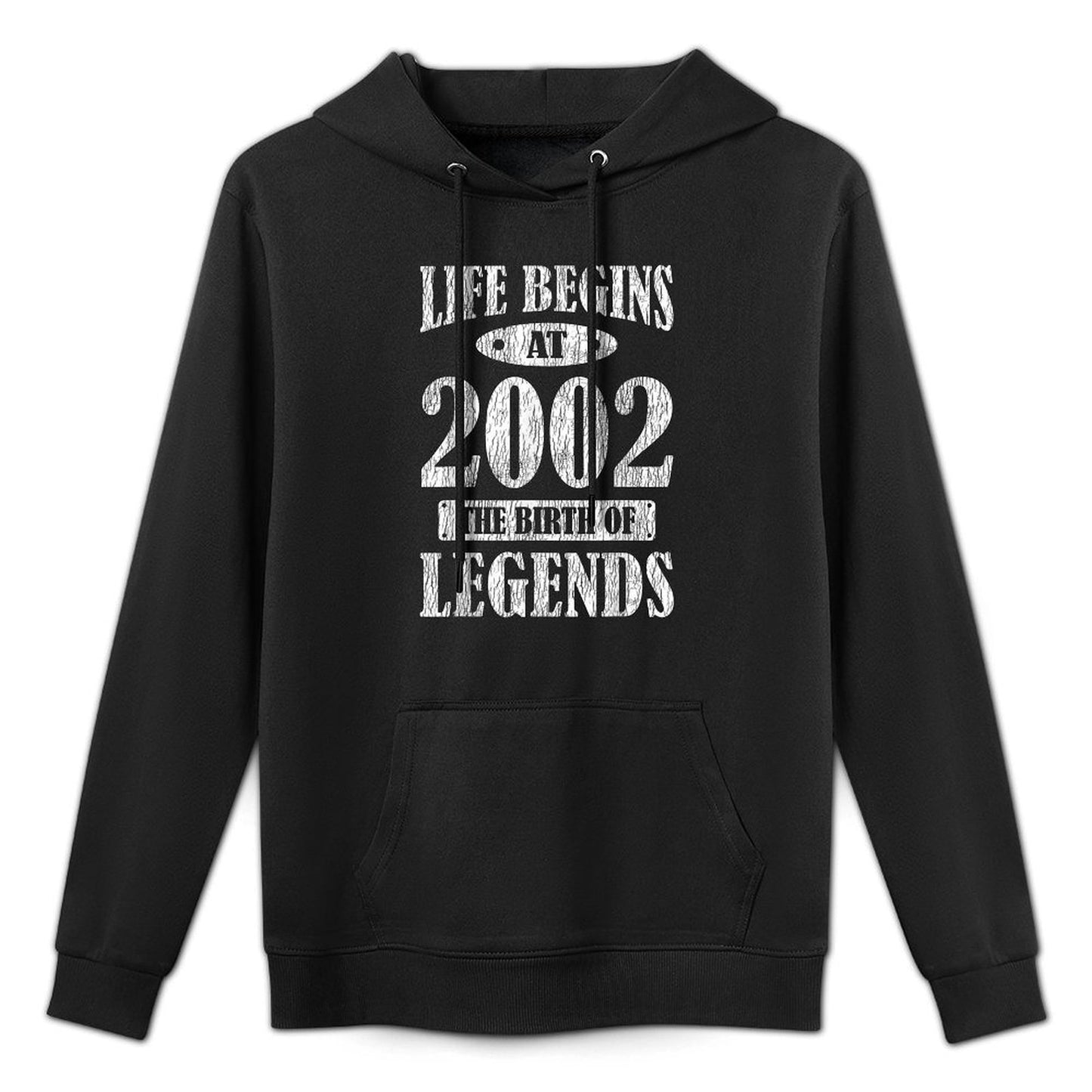 21 Years Old Bday 2002 The Birth Of Legends 21st Birthday Machine Washable Hoodie