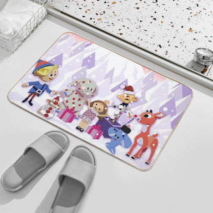 Island of Misfit Toys  Easy To Clean Bath Mat