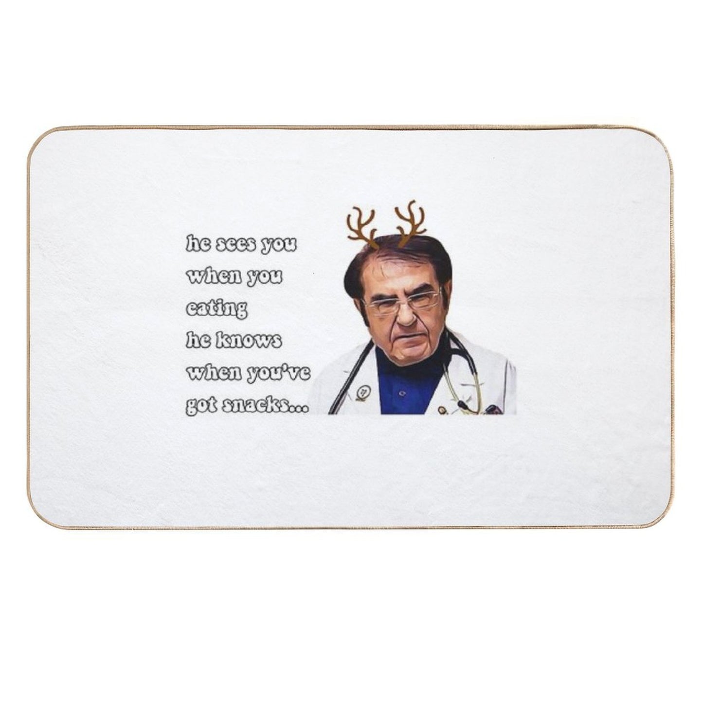 Dr Now ORIGINAL Willow Days, Dr Now, Doctor Now Christmas  Long-Lasting Bath Mat