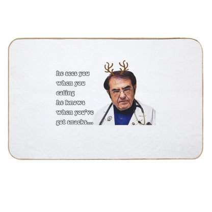 Dr Now ORIGINAL Willow Days, Dr Now, Doctor Now Christmas  Long-Lasting Bath Mat