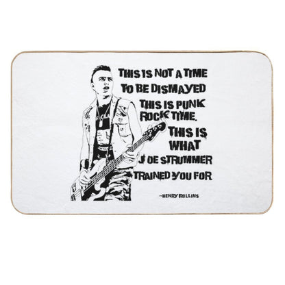 This Is Punk Rock Time  Pet-Safe Bath Mat