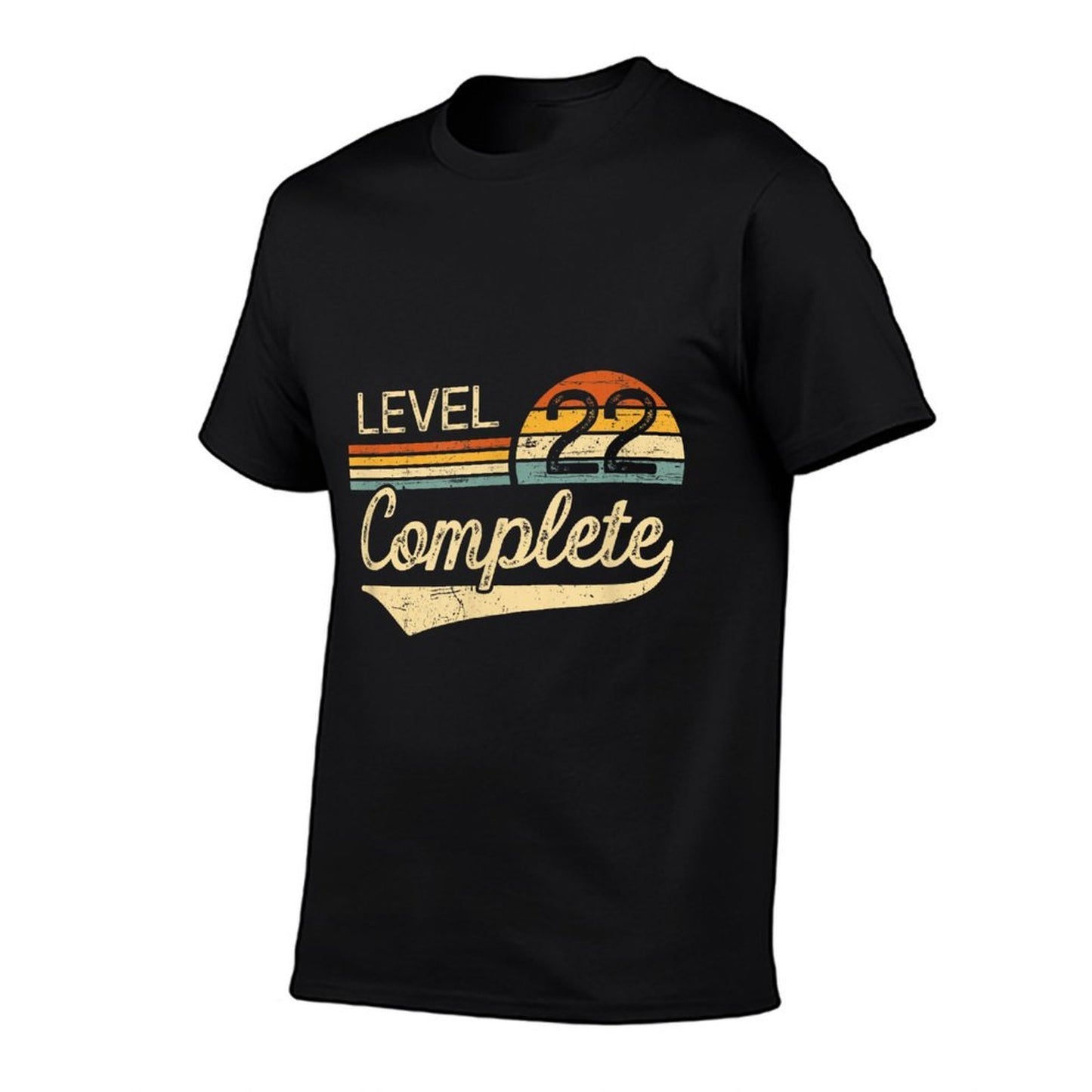 Level 22 Complete Vintage 22nd Wedding Anniversary  Relaxed-fit T-Shirt