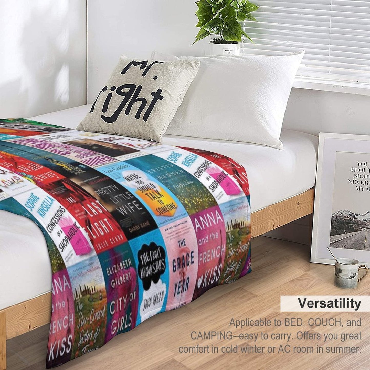 Specialized Books Lightweight Throw Blanket