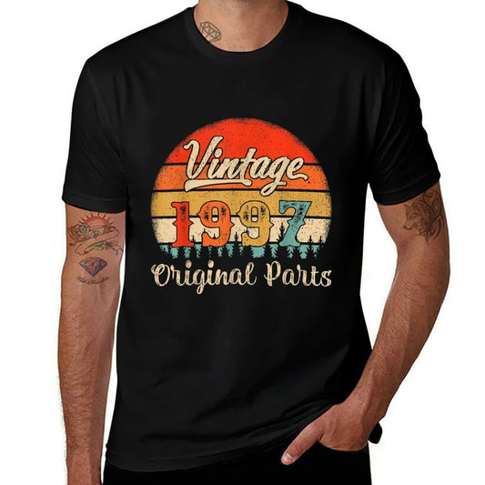 25 Years Old Vintage 1997 Original Parts 25th Birthday  Lightweight T-Shirt