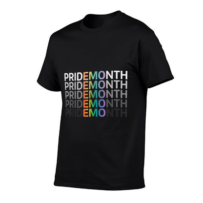 Pride Month Emo LGBT Gay Transgender Rainbow  Odor-resistant T-Shirt