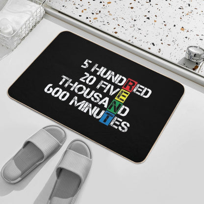 Seasons of Love [RENT]  Absorbent Bath Mat