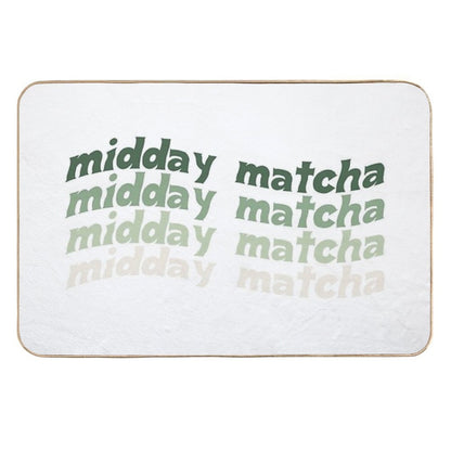 Midday Matcha Durable Bath Mat