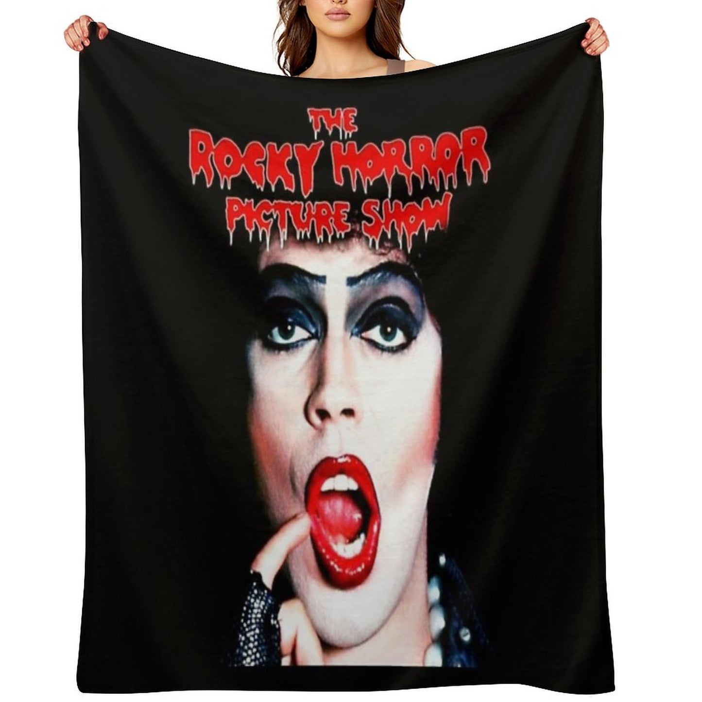 The Rocky Horror Picture Show Horror Musical Movie Film Comfort Throw Blanket
