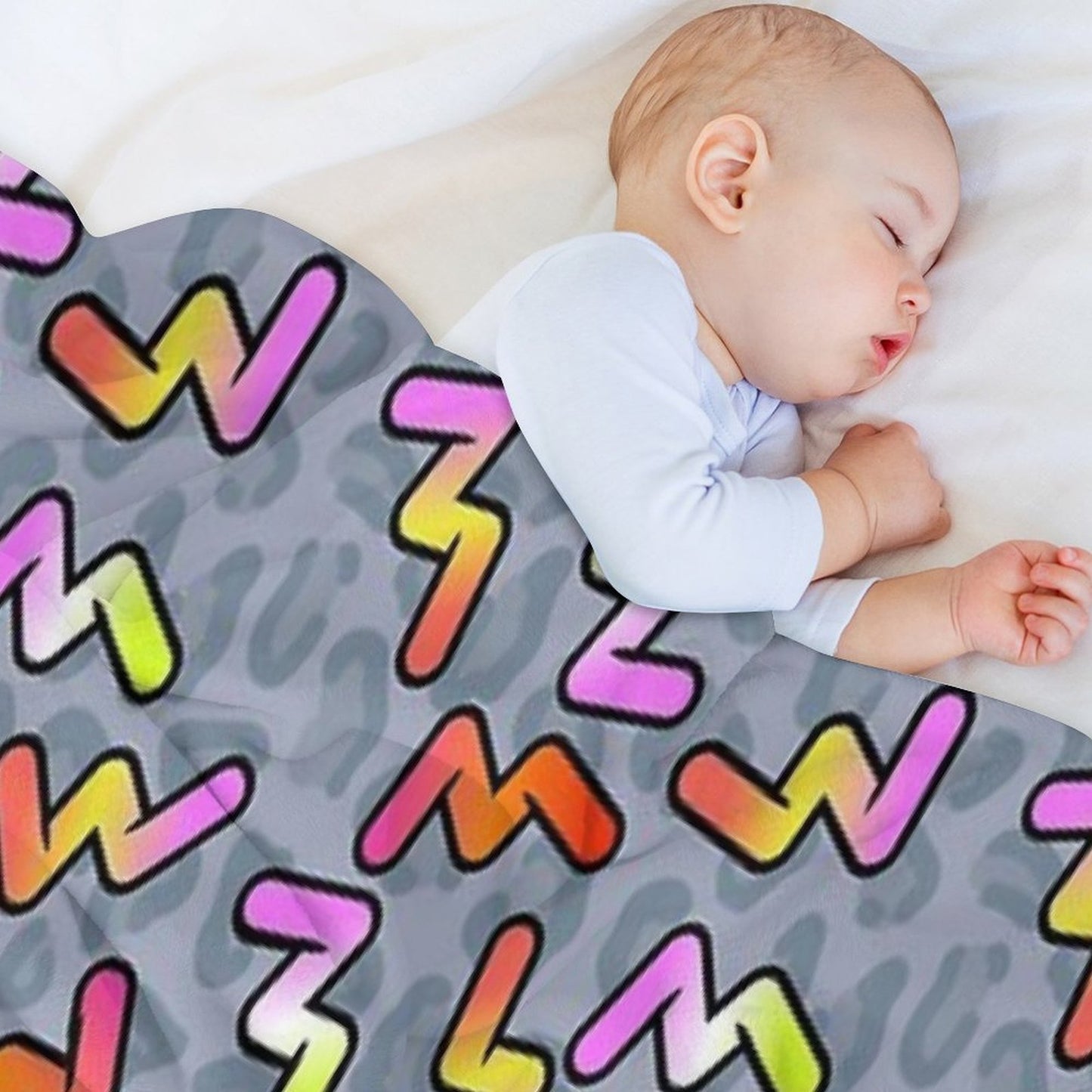 Daniel Ricciardo - Become Unstuck 90's Pattern Eco-conscious Throw Blanket