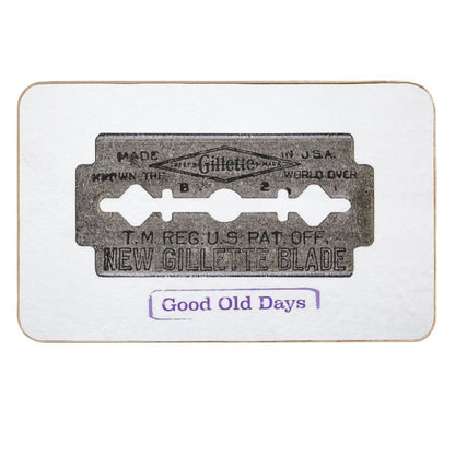 Vintage Razor  Pet-Safe Bath Mat