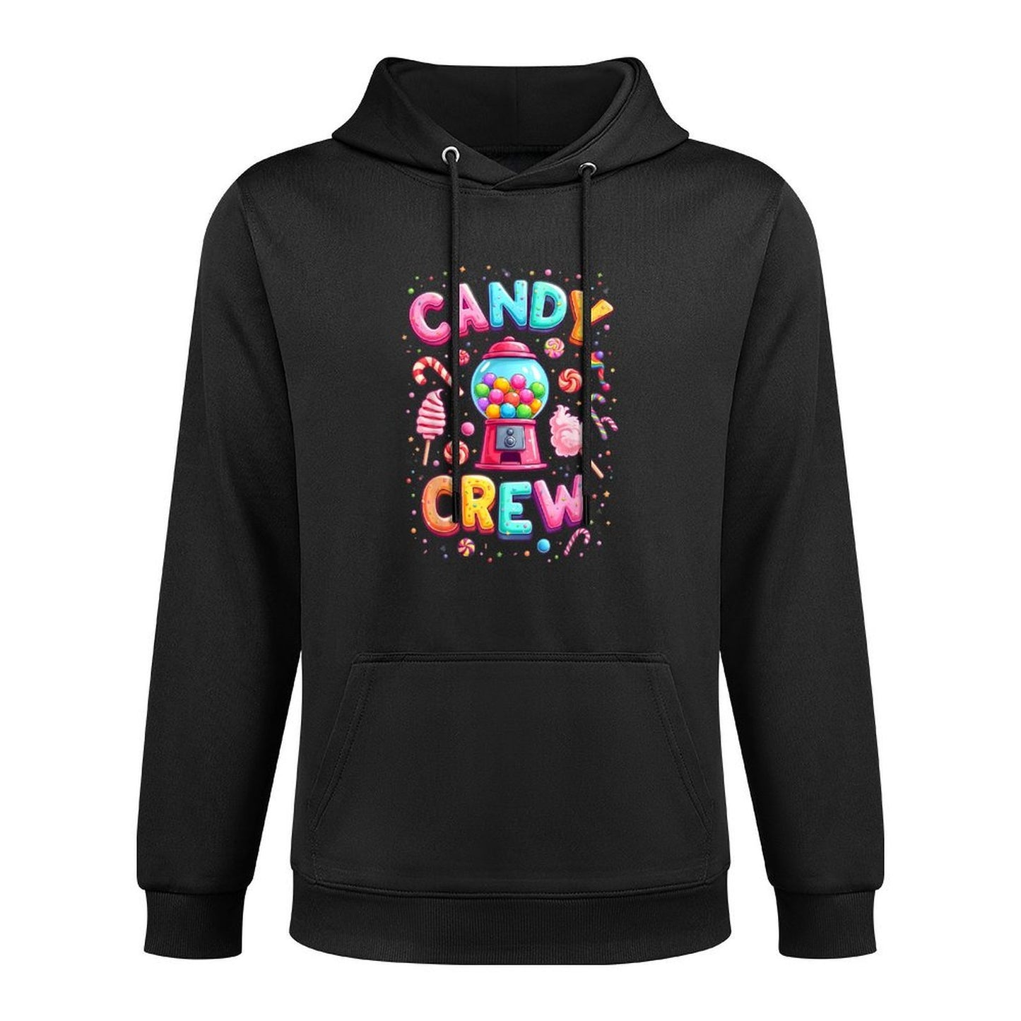 Funny Candy Crew Women Ns Retro Colorful Candy Squad Moisture-Wicking Hoodie