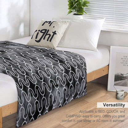 Link - Grey Marble Gift-ready Throw Blanket