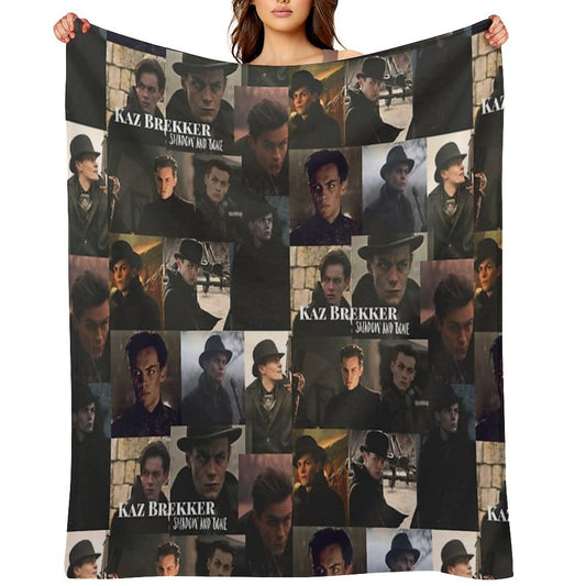 Kaz Brekker Machine-washable Throw Blanket