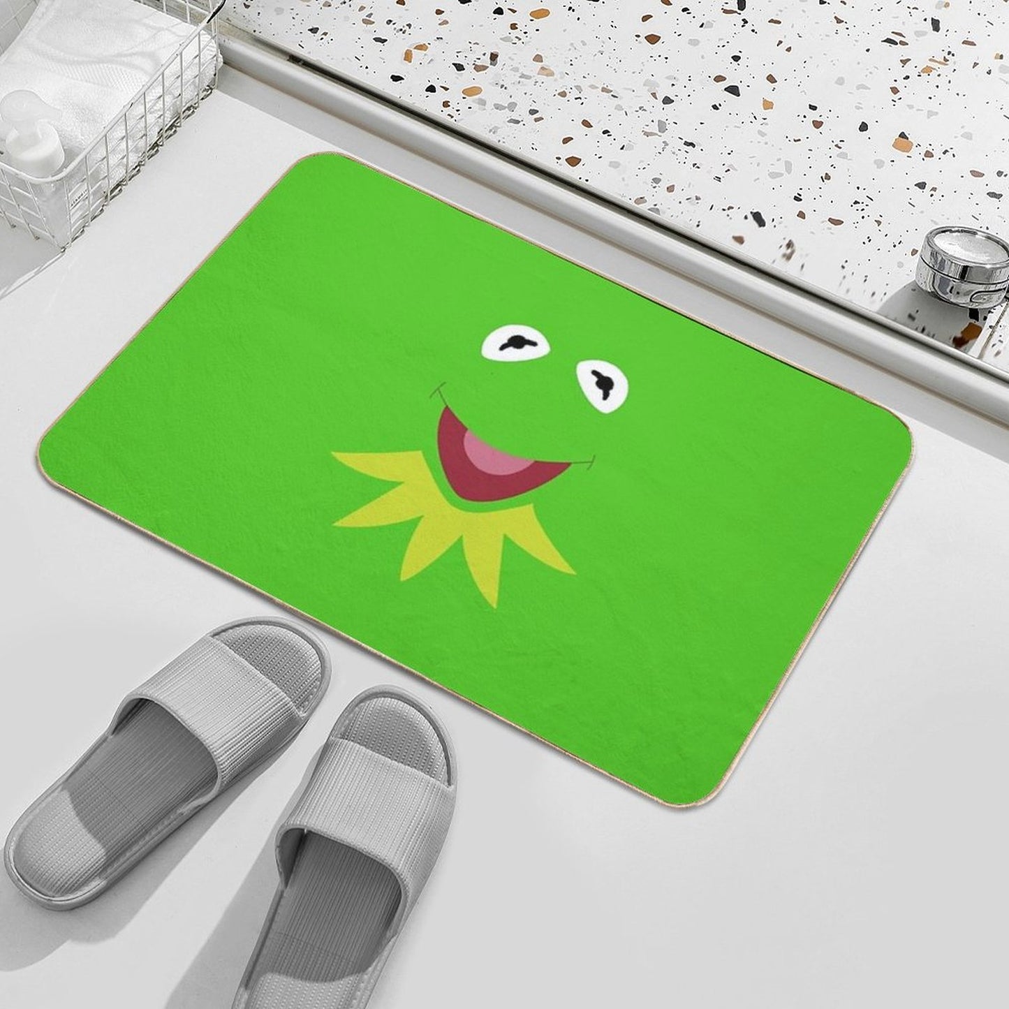 Kermit  Fade-Resistant Bath Mat