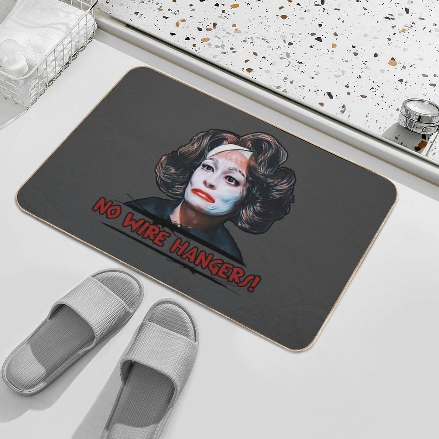 Mommie Dearest  Slip-Resistant Bath Mat