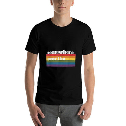LGBTQ Gift Equality Ally Lesbian Queer Parade Transgender  High-quality Stitching T-Shirt