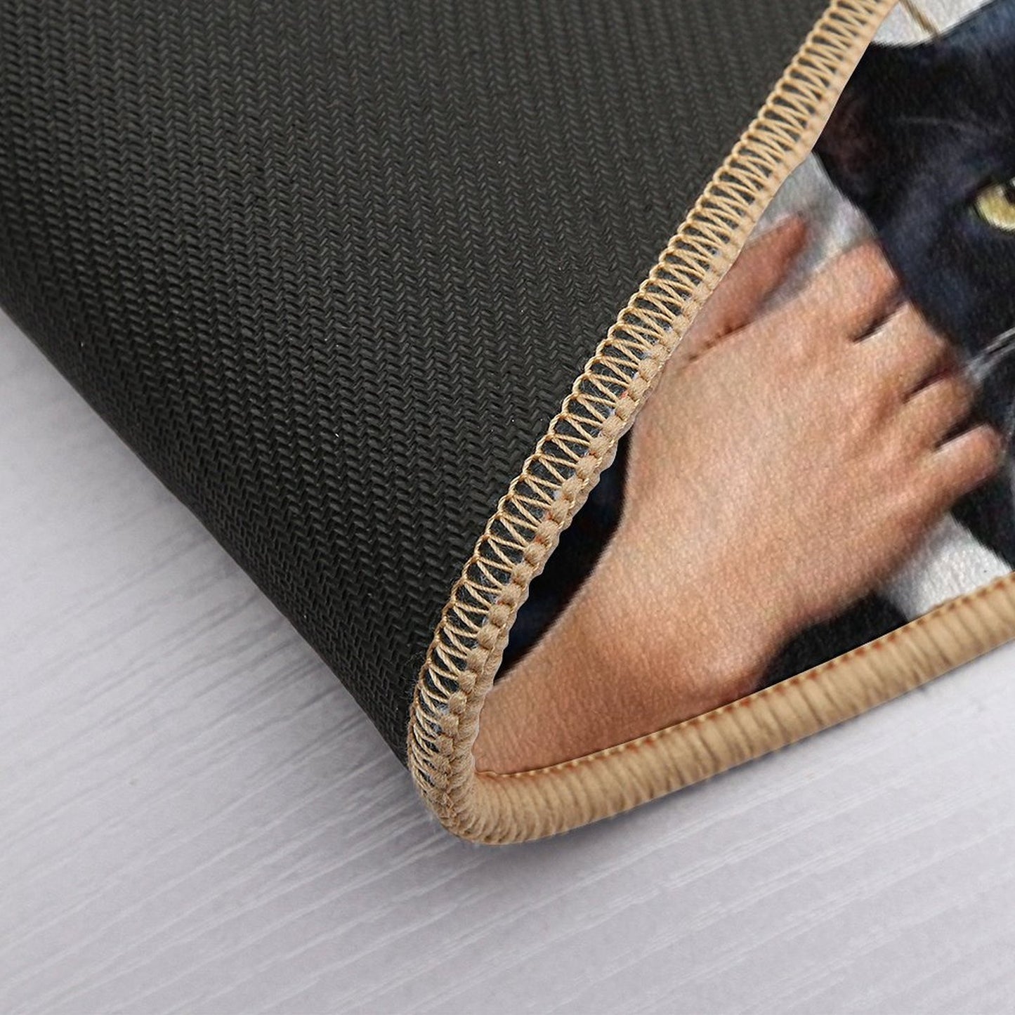 Frida Kahlo  Flowers Black Cats  Kittens  Frida Kahlo  Pet-Safe Bath Mat