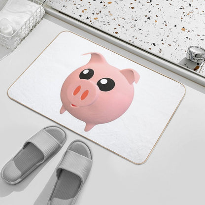 Pink Piglet  Anti-Trip Bath Mat