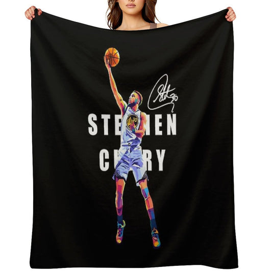 Stephen Curry Wpap Pop Art Multi-functional Throw Blanket