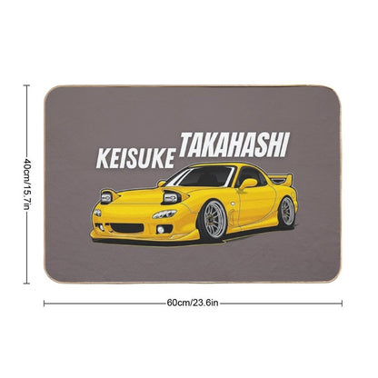 KEISUKE TAKAHASHI [ FD RX7 ]  Stain-Proof Bath Mat