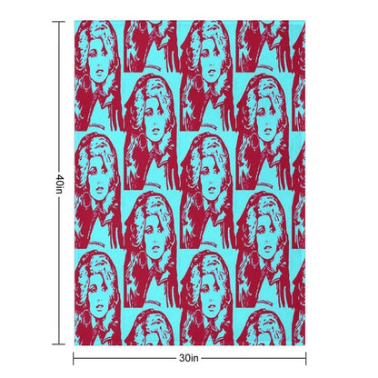 Dolly Machine-washable Throw Blanket