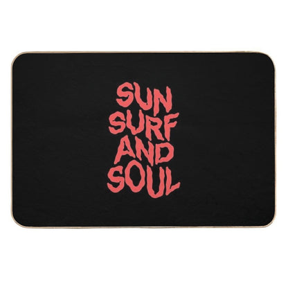 Sun, Surf, And Soul.  Absorbent Bath Mat