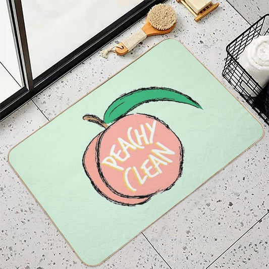 Peachy Clean!  Odorless Bath Mat