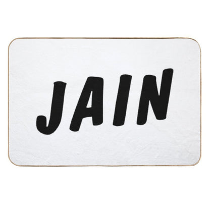 Jain Singer French - Black Version  Pet-Safe Bath Mat