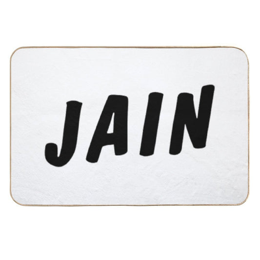 Jain Singer French - Black Version  Pet-Safe Bath Mat