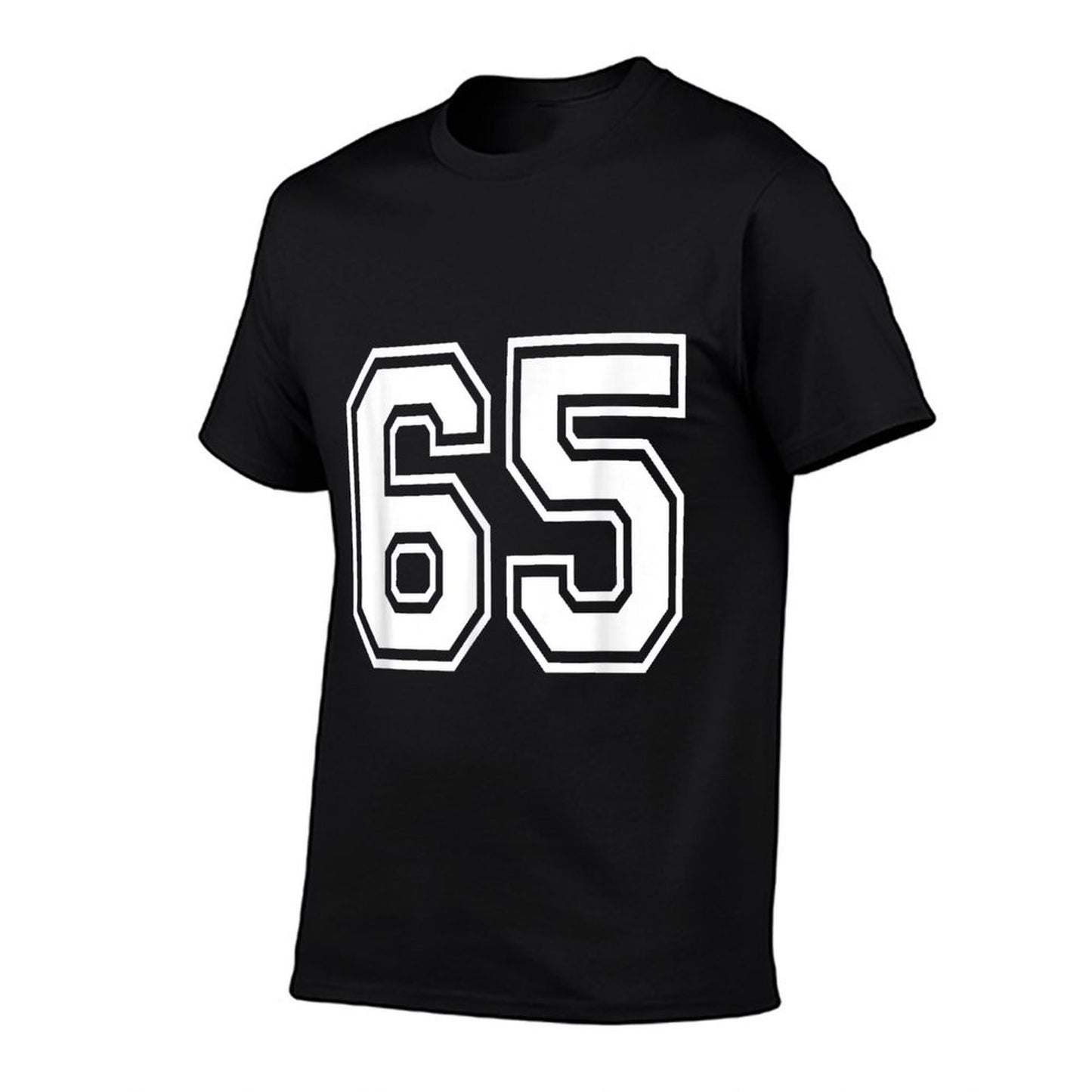 Number 65 Numbered Uniform Sports Jersey Team 65th Birthday  Versatile T-Shirt