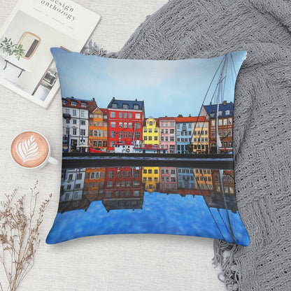 Copenhagen City Soft Gift Ready Throw Pillow