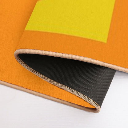 ORANGE  Fun Art~Design  Multi-Purpose Bath Mat