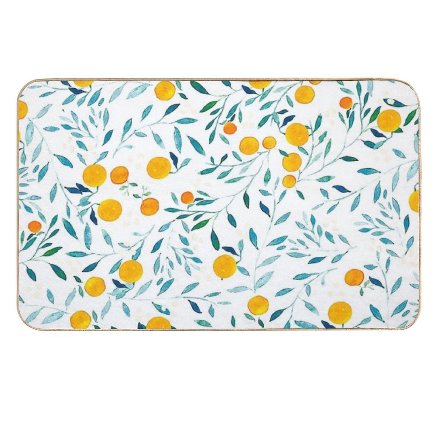 Orange Tree  Pet-Safe Bath Mat