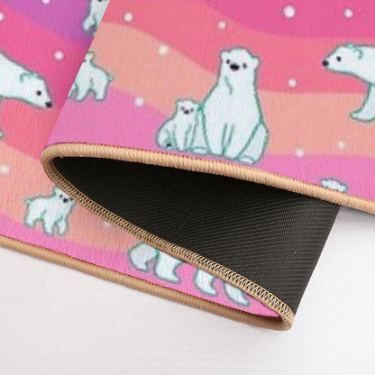 Polar Sunset  Toxin-Free Bath Mat