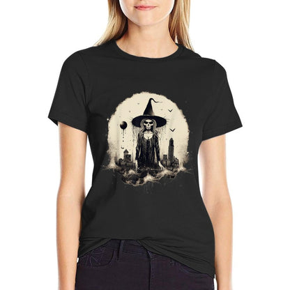 Minimalist Witch for Men Women Comfortable T-Shirt