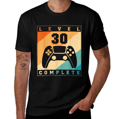Level 30 Unlocked & Complete 1993 Video Game 30th Birthday  Eco-friendly Material T-Shirt