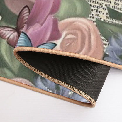 Alice In Wonderland - Wonderland Garden  Slip-Resistant Bath Mat