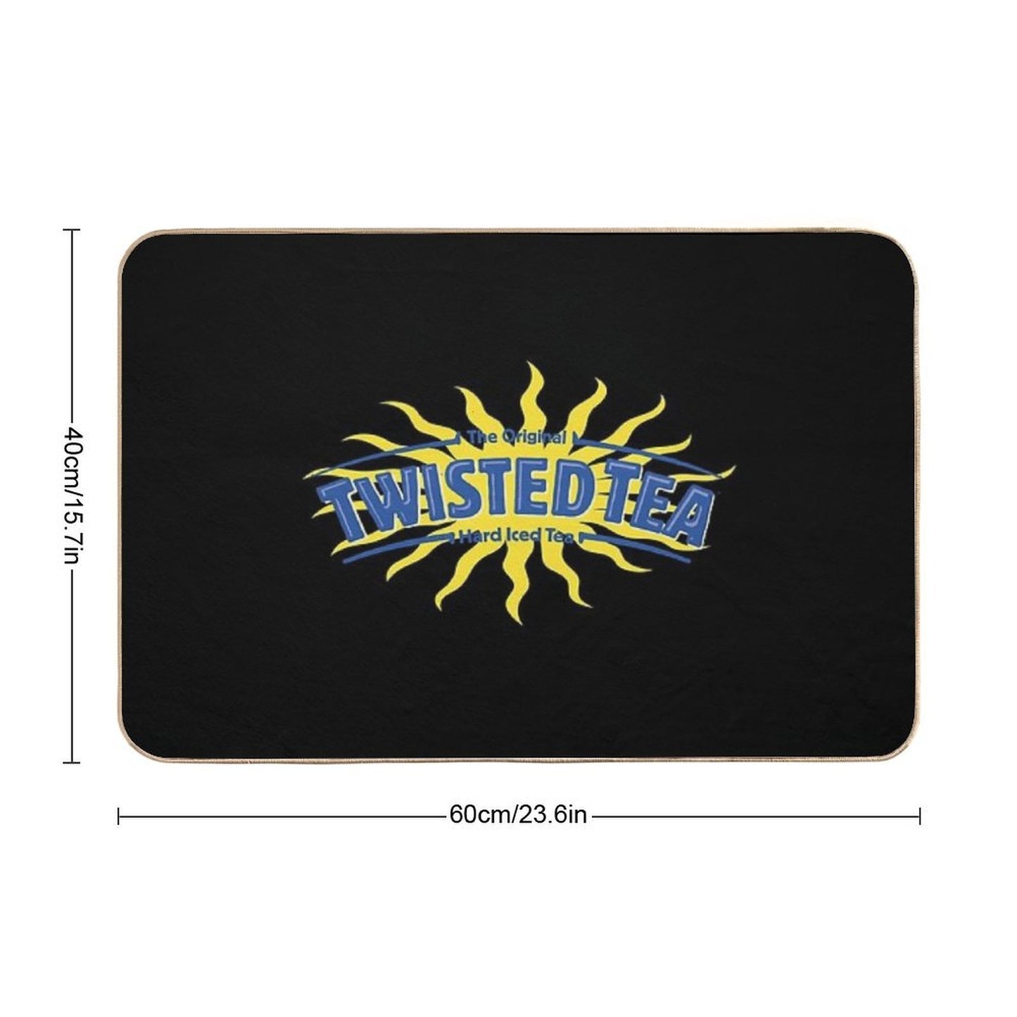 Twisted Tea Drink  Multi-Purpose Bath Mat
