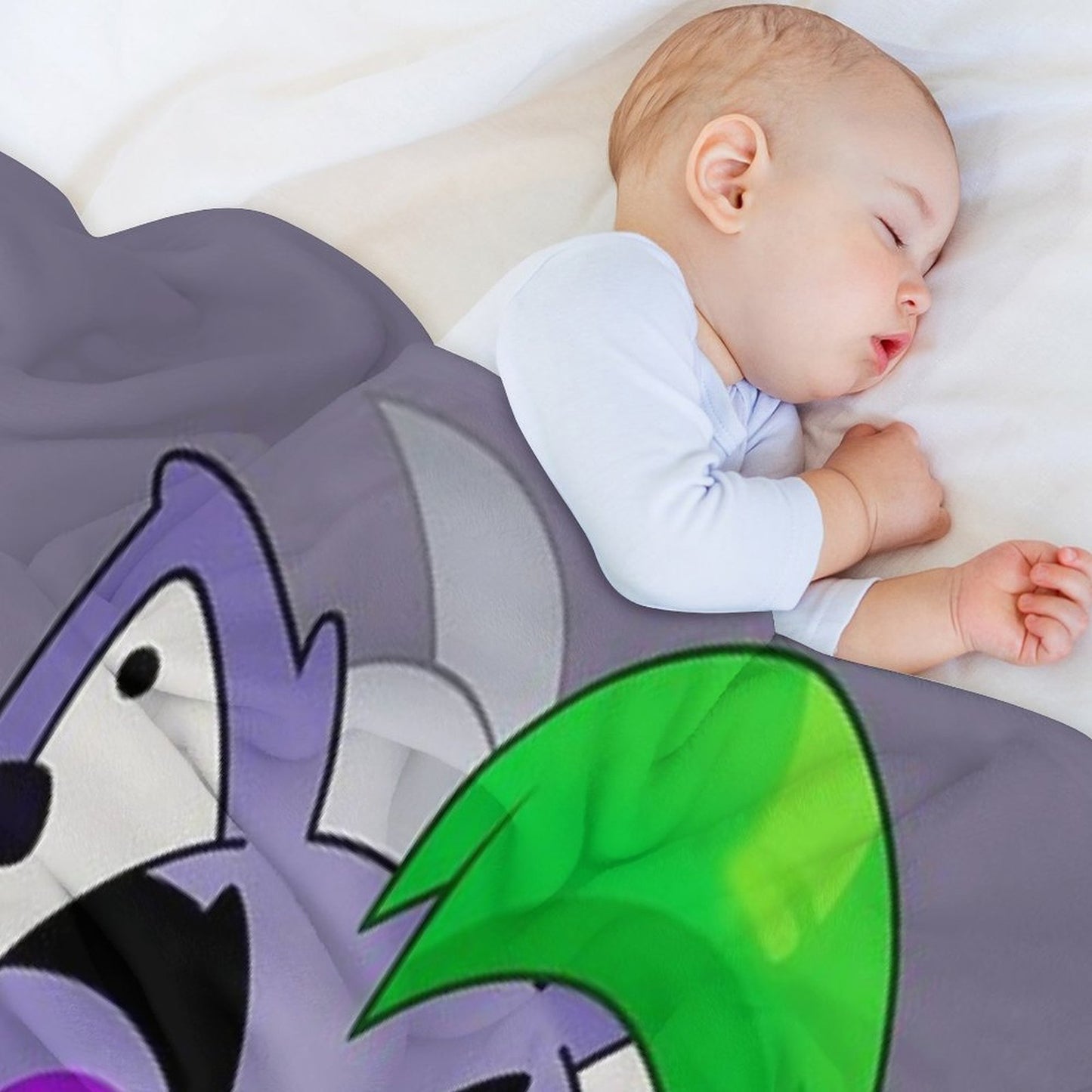 FNAF Roxanne Wolf Design Shrink-resistant Throw Blanket