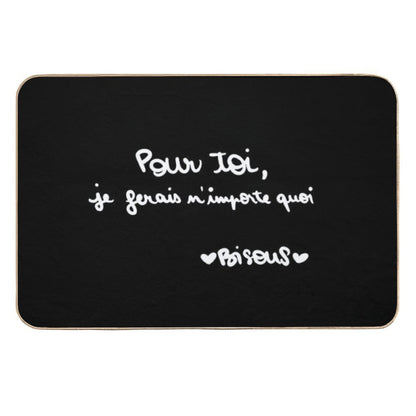 For You I Would Do Anything Kisses  High-Traffic Bath Mat