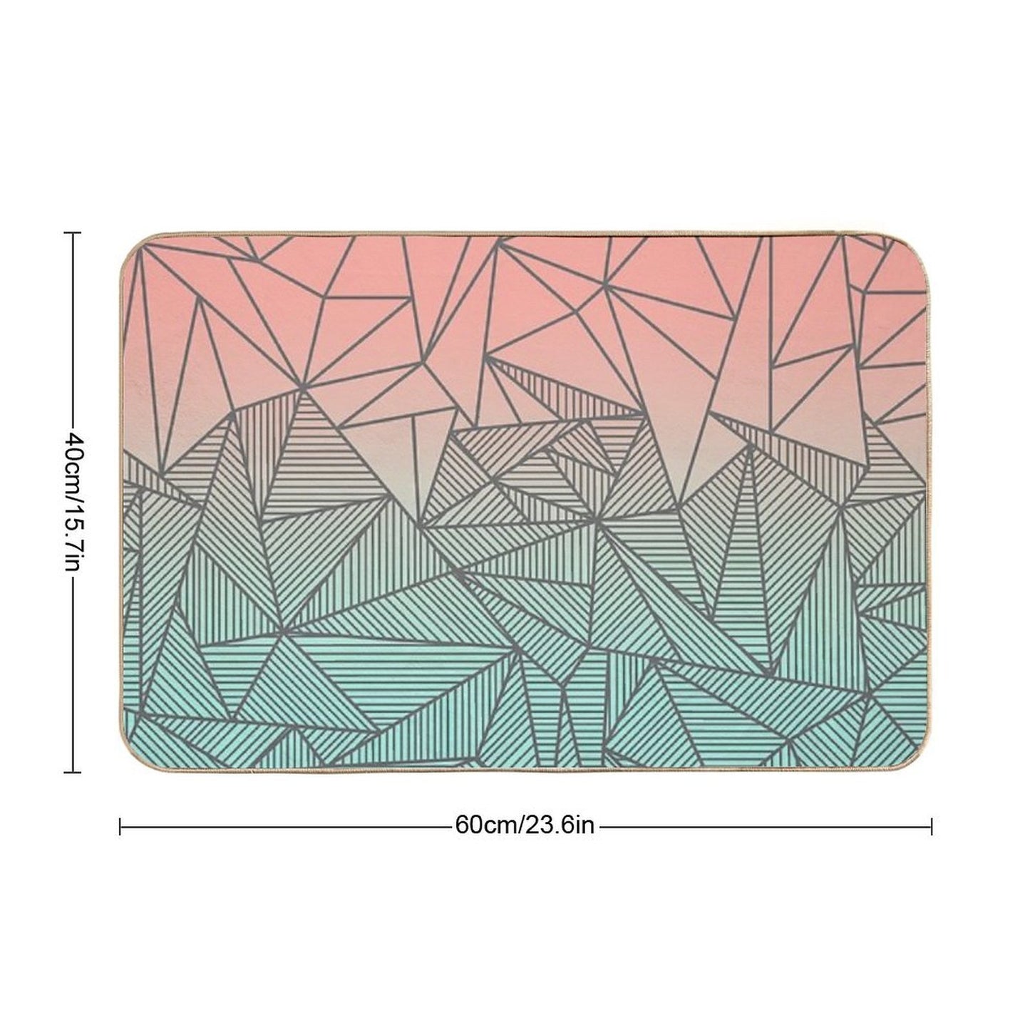 Bodhi Rays  Non-Slip Bath Mat