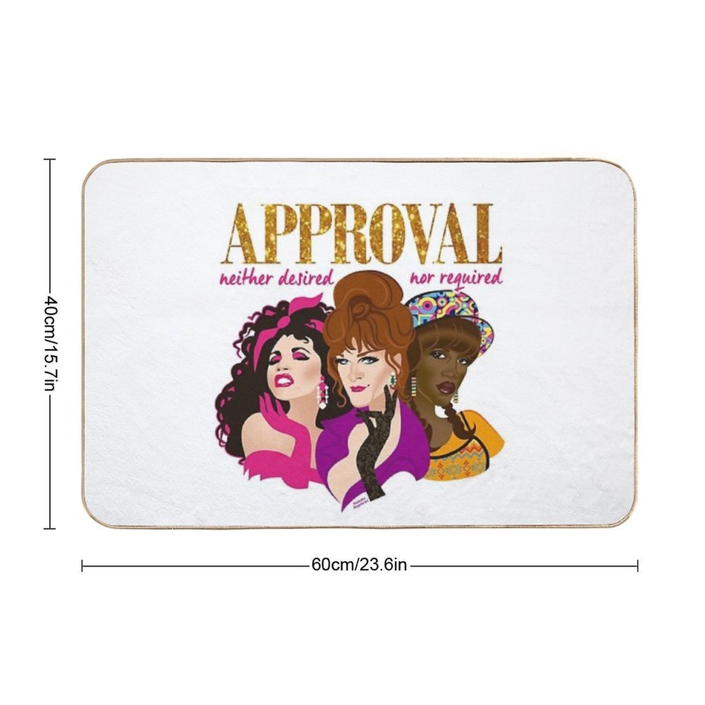 Approval Not Required  Easy To Clean Bath Mat