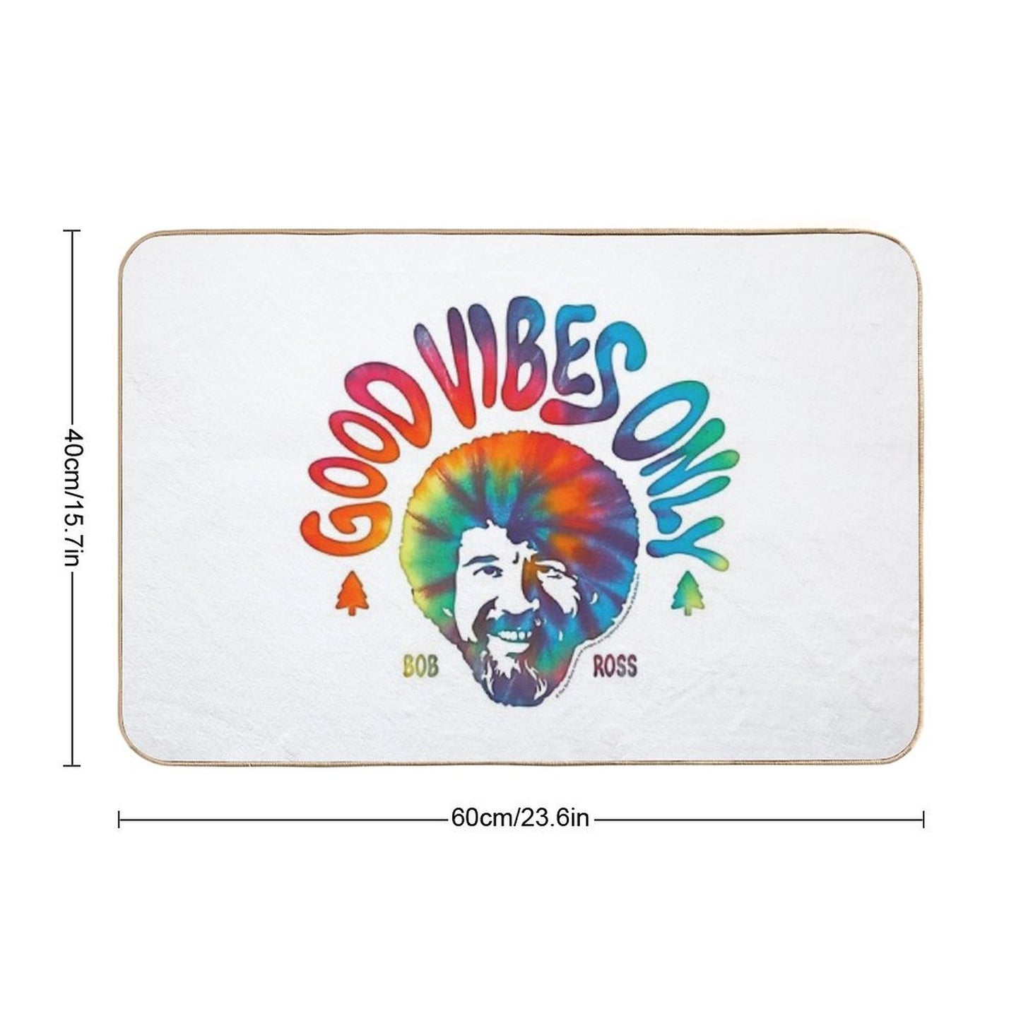 Good Ross Vibes  Multi-Purpose Bath Mat
