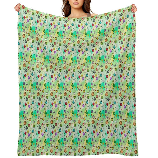 Stardew Infinite Pattern Anti-pilling Throw Blanket