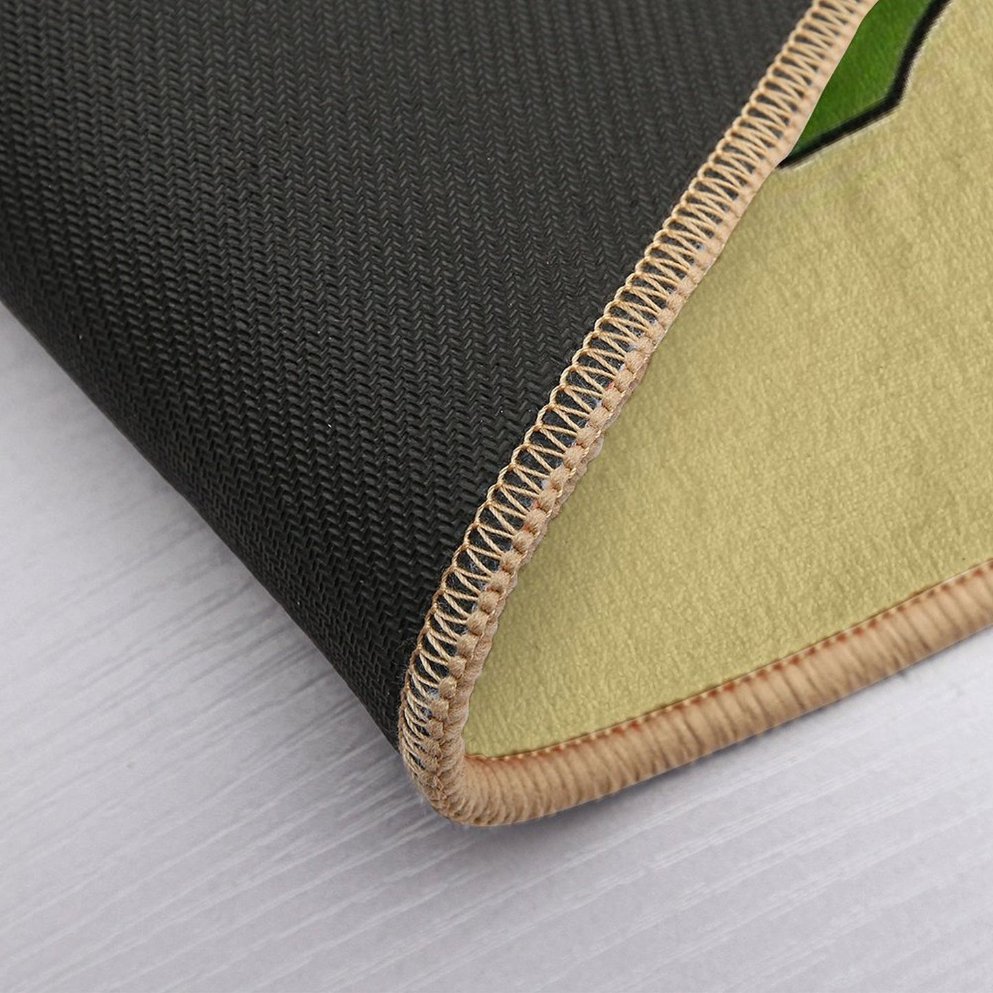 Knife Wielding Stabby Gremlin Frog Artwork Asian Style  Easy Maintenance Bath Mat