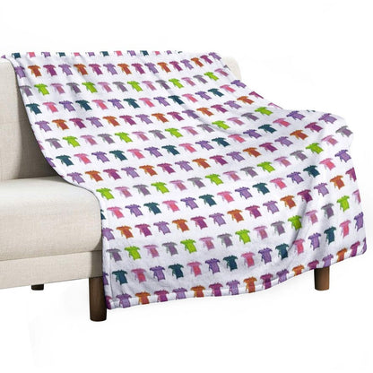 M.B. Tidey Tablesaw 1880 - Warhol Style Quick-dry Throw Blanket
