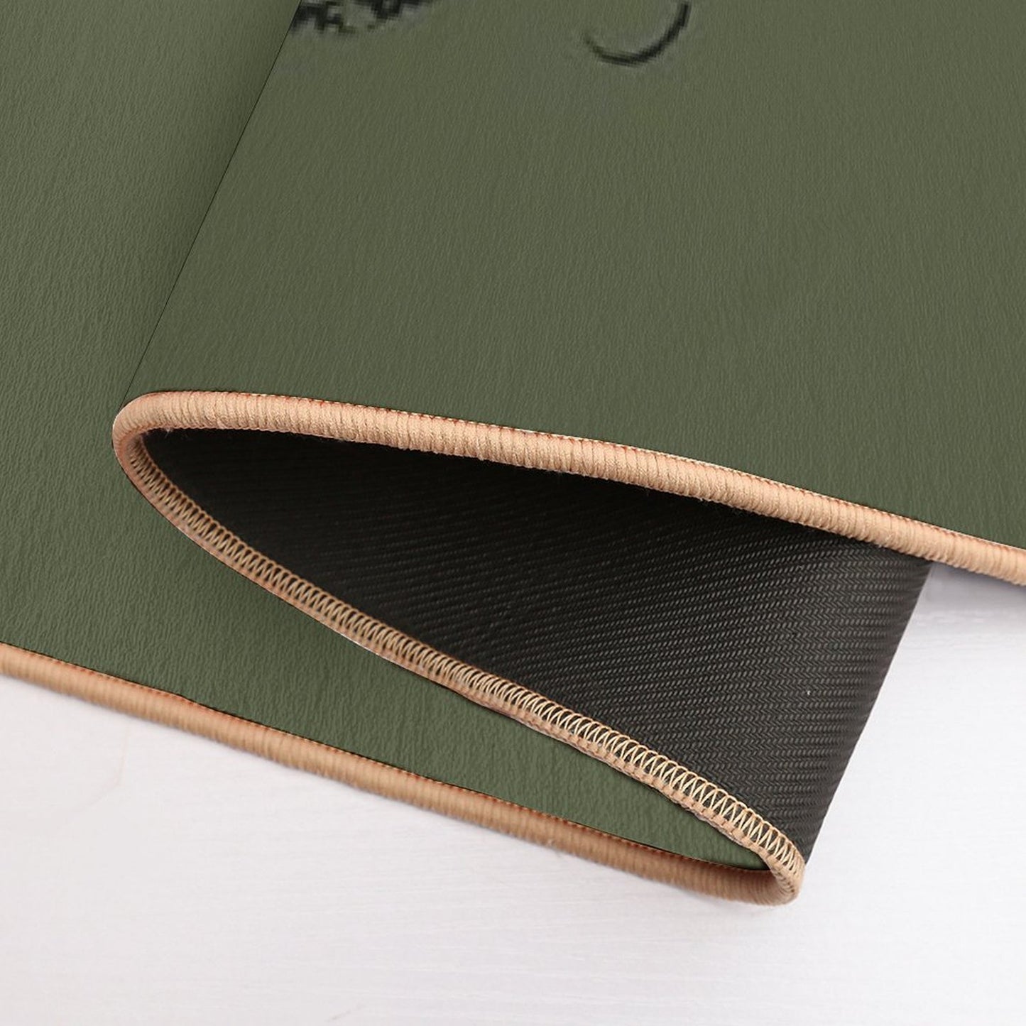 Cthulhu - Lovecraft - Distressed Chant Design V2  Fade-Resistant Bath Mat