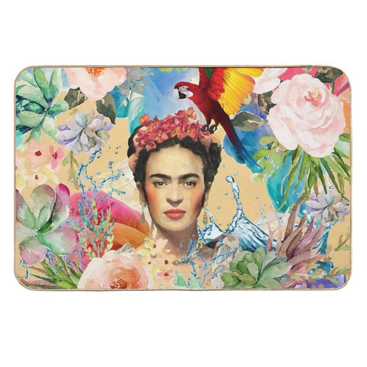Frida Kahlo  Stain-Proof Bath Mat